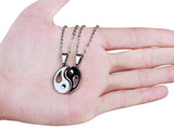 Collar con colgante de 2 piezas
