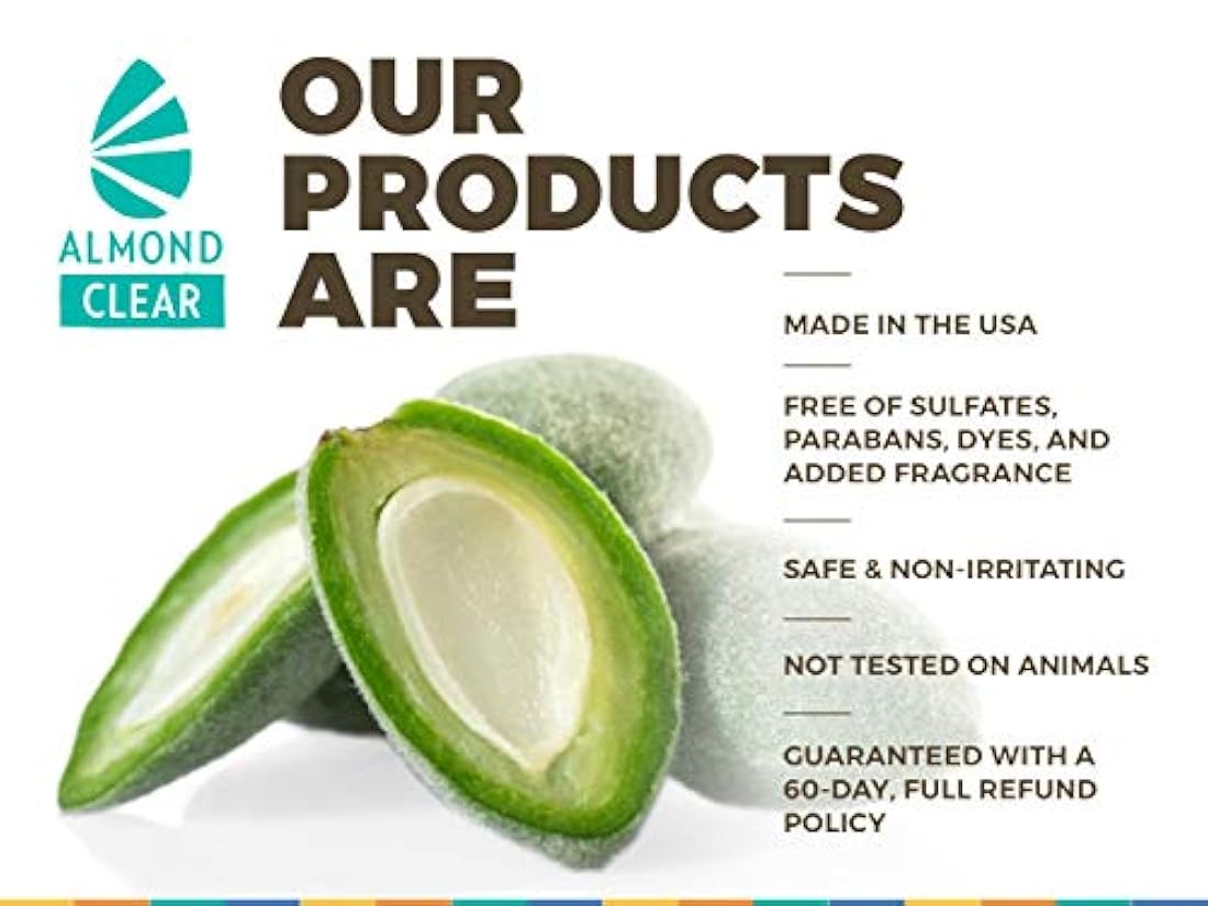 Almond Clear   limpieza corporal formula contra el acné