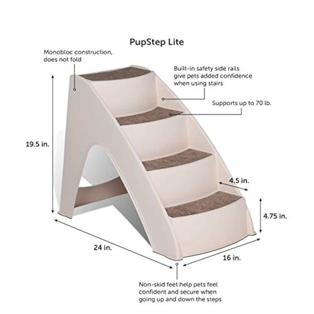 Escaleras para mascotas, escaleras para perros y gatos
