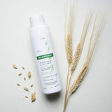 Champú seco con leche de avena