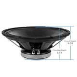 Parlante Corneta de coche Woofer Negro PYLE-PRO ‎PPA15