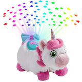 Peluche de unicornio con luz