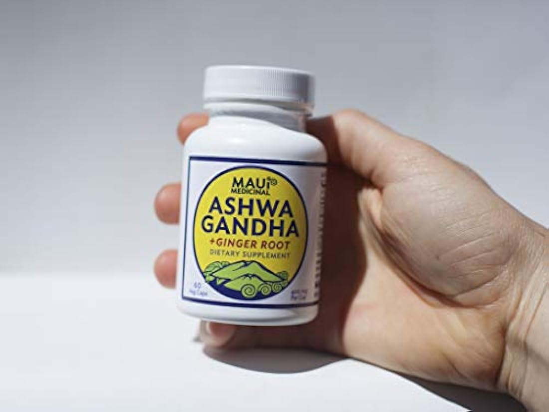 Ashwagandha & Jengibre 60 V-caps hawaiano