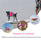 Mklhgty Chaleco salvavidas para perros