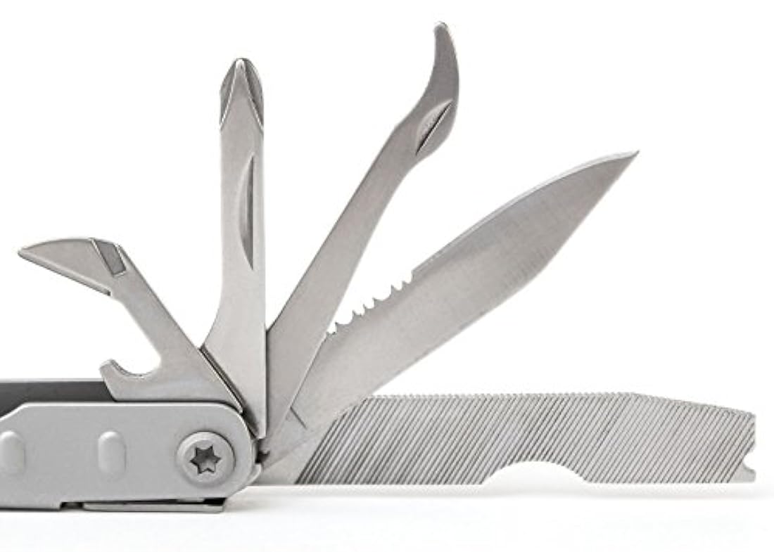 Schrade - Herramienta múltiple de acero inoxidable