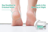 Clear 40, 40% Urea Gel, 4 oz con árbol de té y aceite de coco, extracto de aloe vera, removedor de callos y maíz, hidrata y suaviza los talones agrietados, pies, codos, manos, uñas, rehidrata la piel mejor que las cremas.