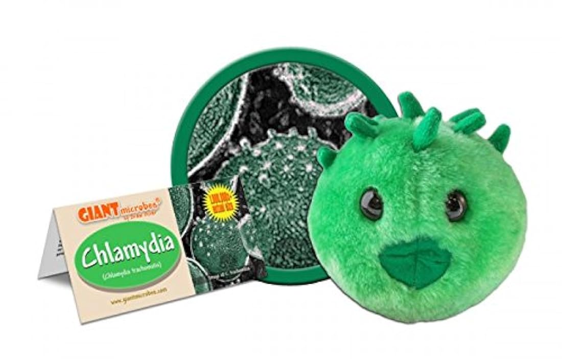 Peluche - Microbios gigantes Clamidia