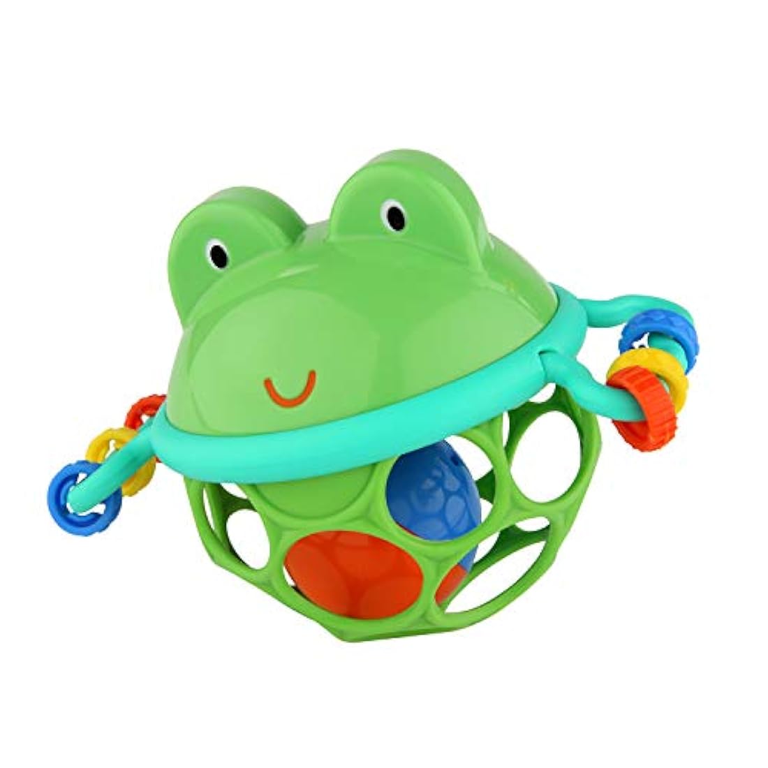 alta de alegría con este traqueteo de ranas La bola