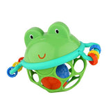 alta de alegría con este traqueteo de ranas La bola