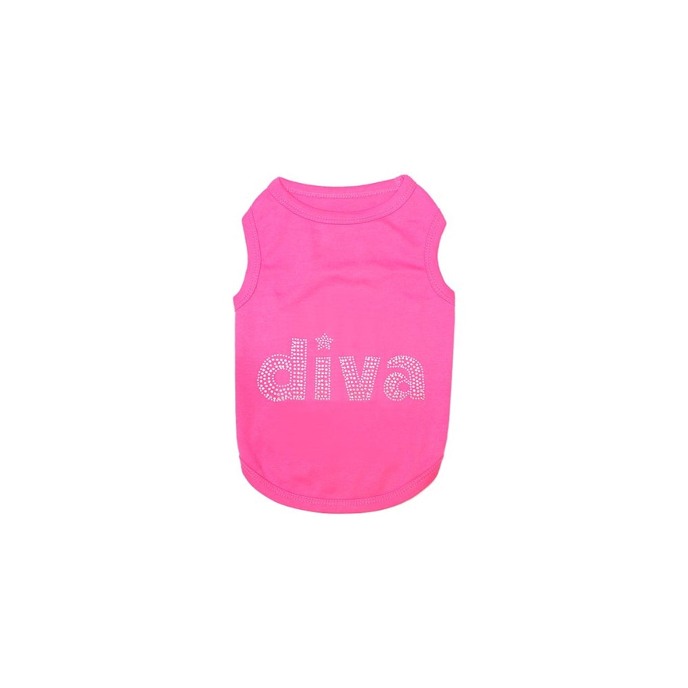 Camisetas para perro con la frase Diva Tamaño: xs
