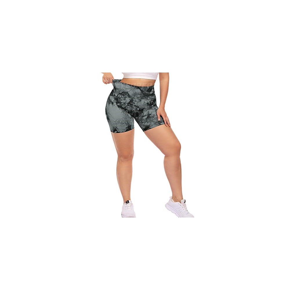 Shorts cortos de ciclismo para mujer sin costuras talla XL