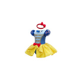 Disfraz Mameluco con diadema para bebé Blancanieves 3-6 mes