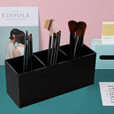 Organizador para maquillaje ranuras para cosméticos acrílico