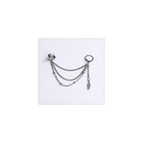 Aretes vintage con borla para las orejas para mujeres