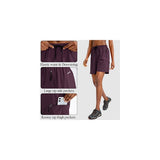 Shorts cortos de senderismo para mujer talla
