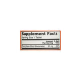 Suplemento Gluconato de zinc  de 50 mg 100 tabletas.