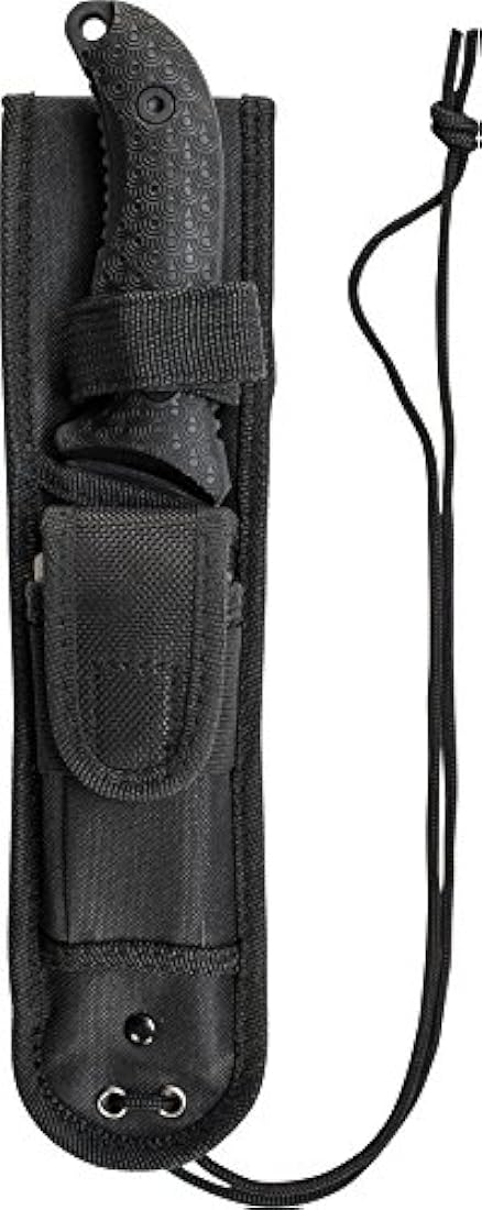 Cuchillo de hoja fija de acero inoxidable con punta de caída