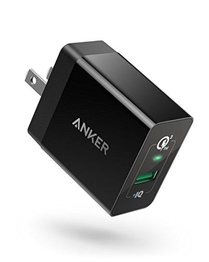 Anker Quick Charge 3.0 - Cargador USB de pared (18 W,