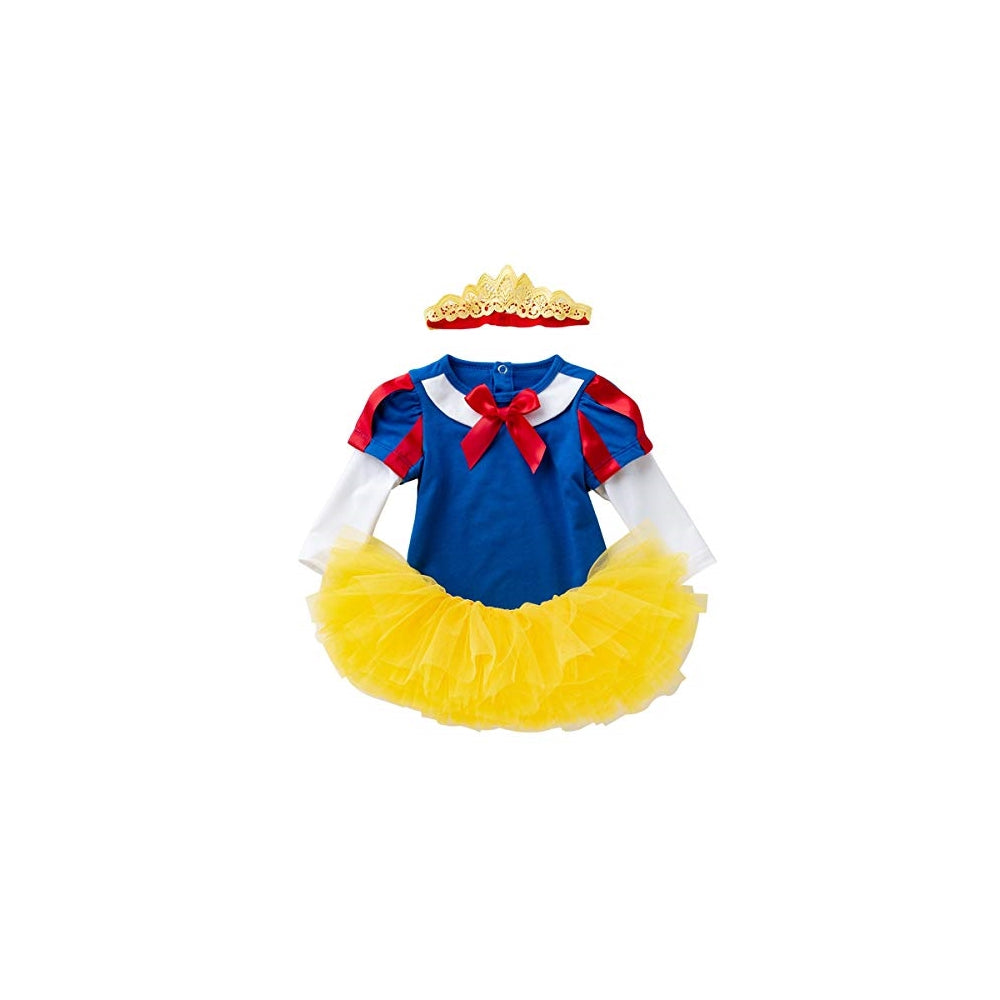 Disfracez de princesa para bebés y niñas 0-3 meses