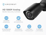 Amcrest eco-series HD 1080P cámara de seguridad,  agua