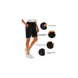 Shorts de senderismo para mujer de secado rápido talla 3XL