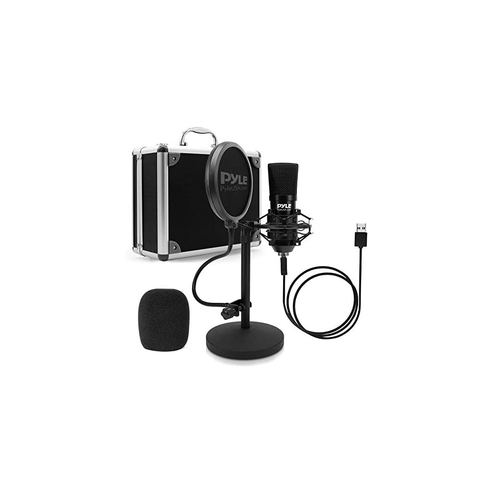 Kit de grabación con micrófono USB PYLE-PRO PDMIKT120