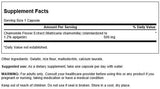 Extracto de flor de manzanilla 500 miligramos estandarizado