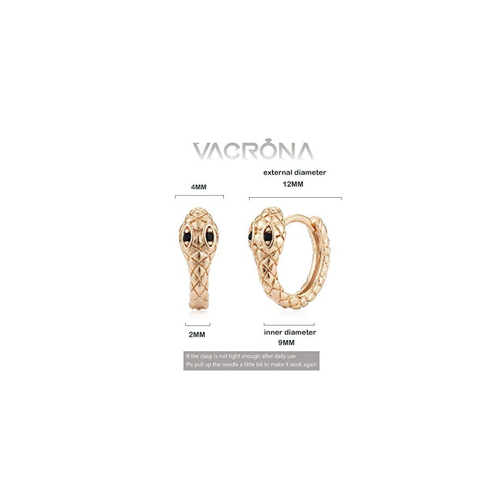 Aretes de aro contra el mal de ojo para mujer