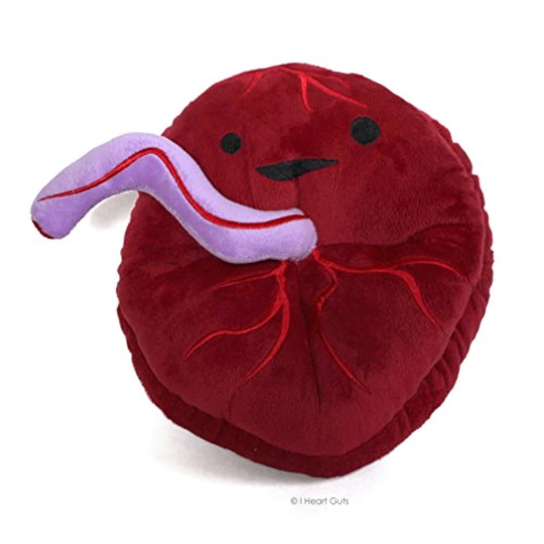 Baby 's First de placenta Roommate Diseñador Plush Figure I Heart Guts.