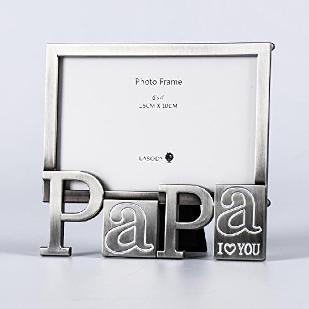 Marco de fotos de metal LASODY PAPA Te amo