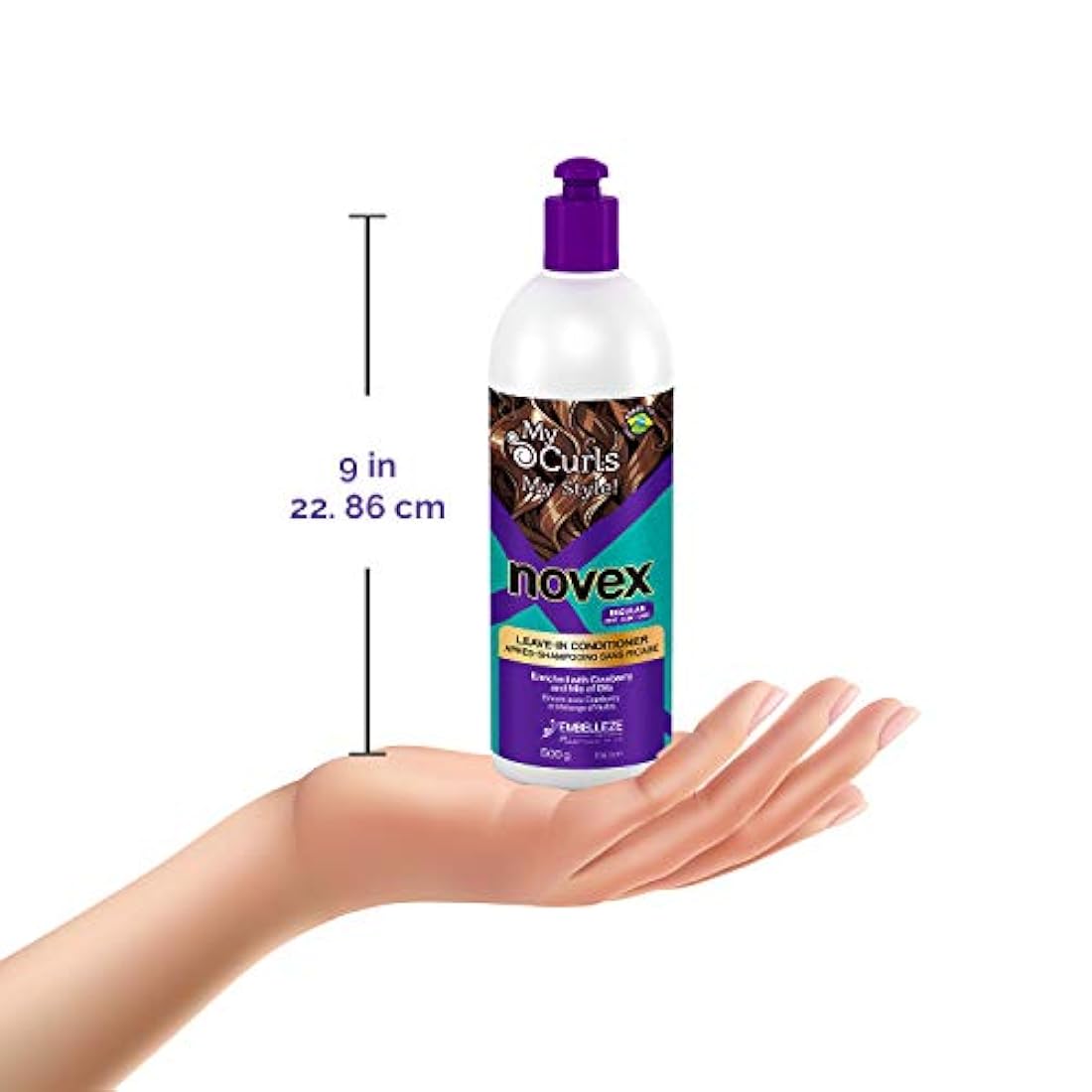 Novex Tratamiento sin enjuague con aceite natural p/el pelo