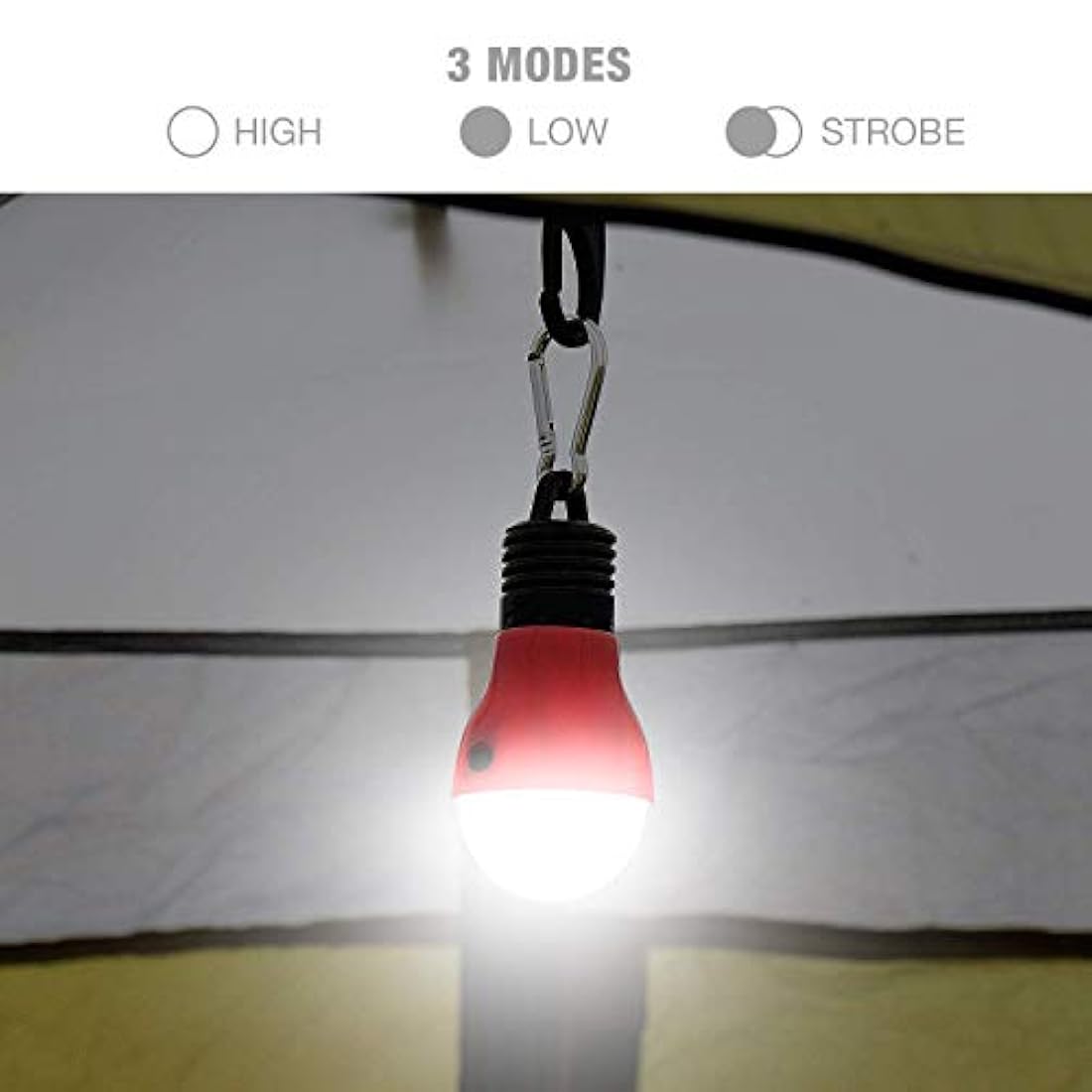 Pack de 3 luces de camping EverBrite
