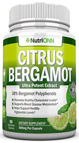 Bergamota de cítricos - 500 mg - 90 cápsulas vegetarianas