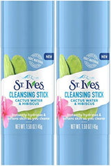 St. Ives Limpiador en barra, agua de cactus y hibisco