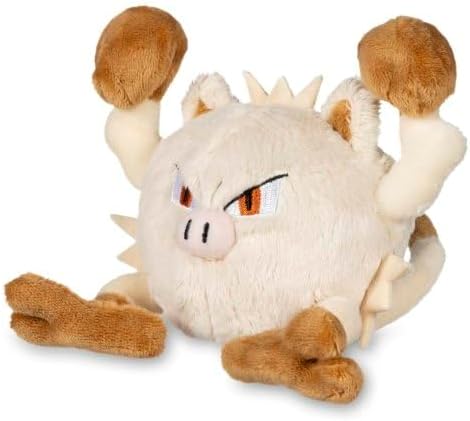 Pokemon Centro: Sitting Cuties: Mankey Plush # 56 - Generación 1