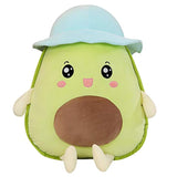 Peluche diseño de aguacate-serie Fruit Verde, 10in.AngelGift