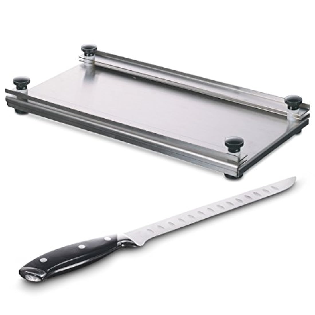 shop-ezy -Tabla de cortar de acero inoxidable