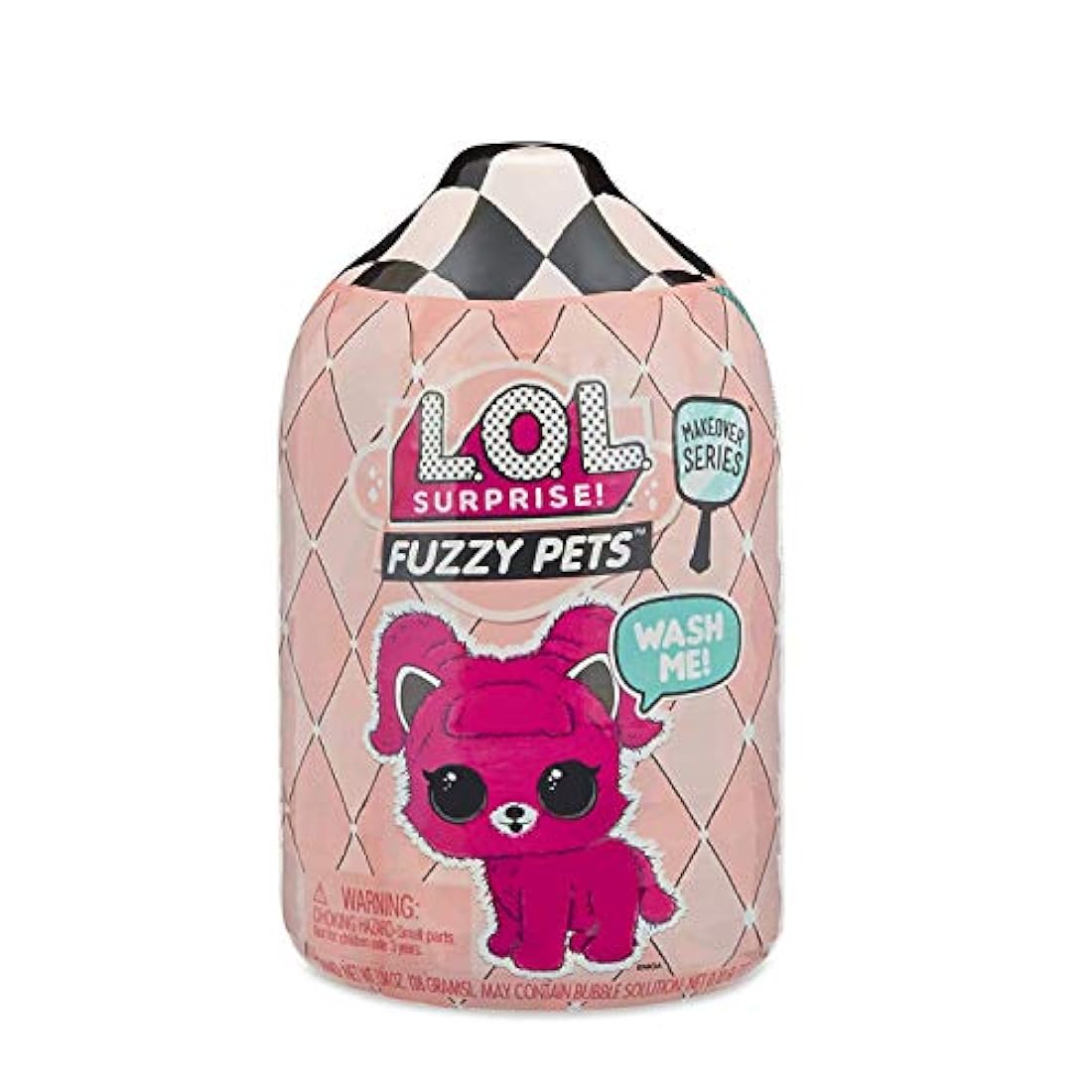 Mascotas peludas con pelusas lavables y sorpresas de agua