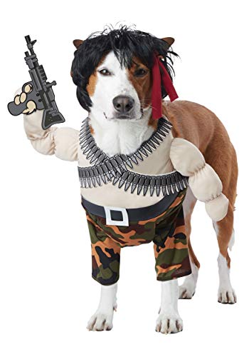 California Costumes Pet Action Disfraz de héroe para perro