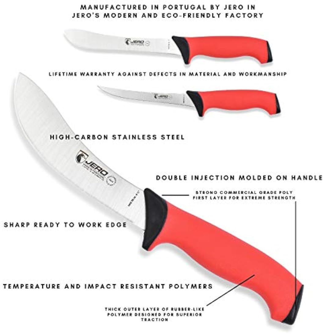 Jero TR 3 pieza Grip carnicero procesamiento de carne