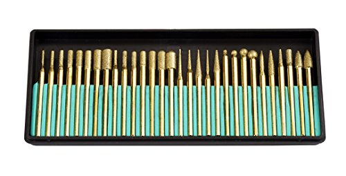 Juego de 30 piezas de esferas de diamante recubiertas