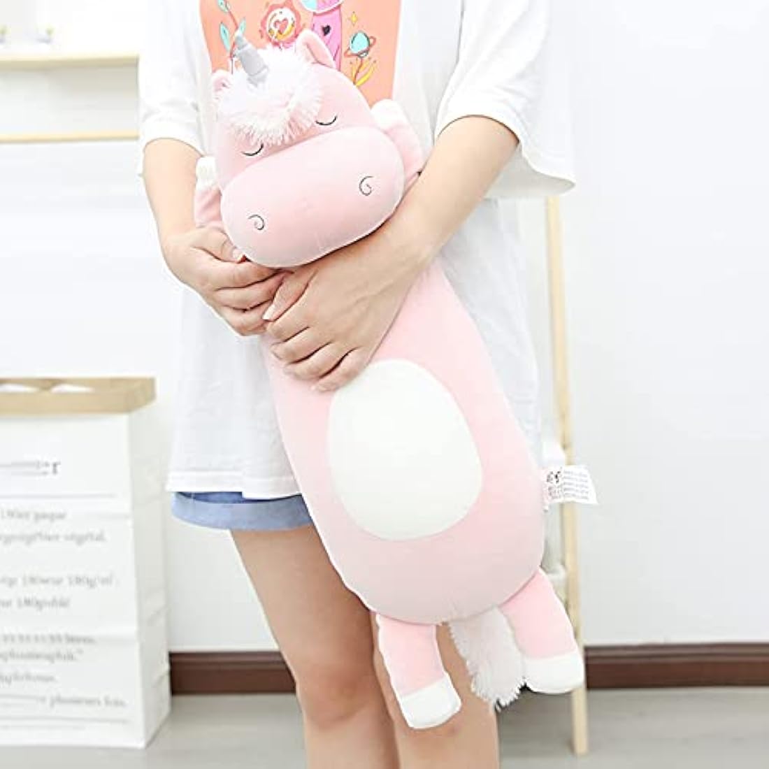 Peluche con diseño de unicornio