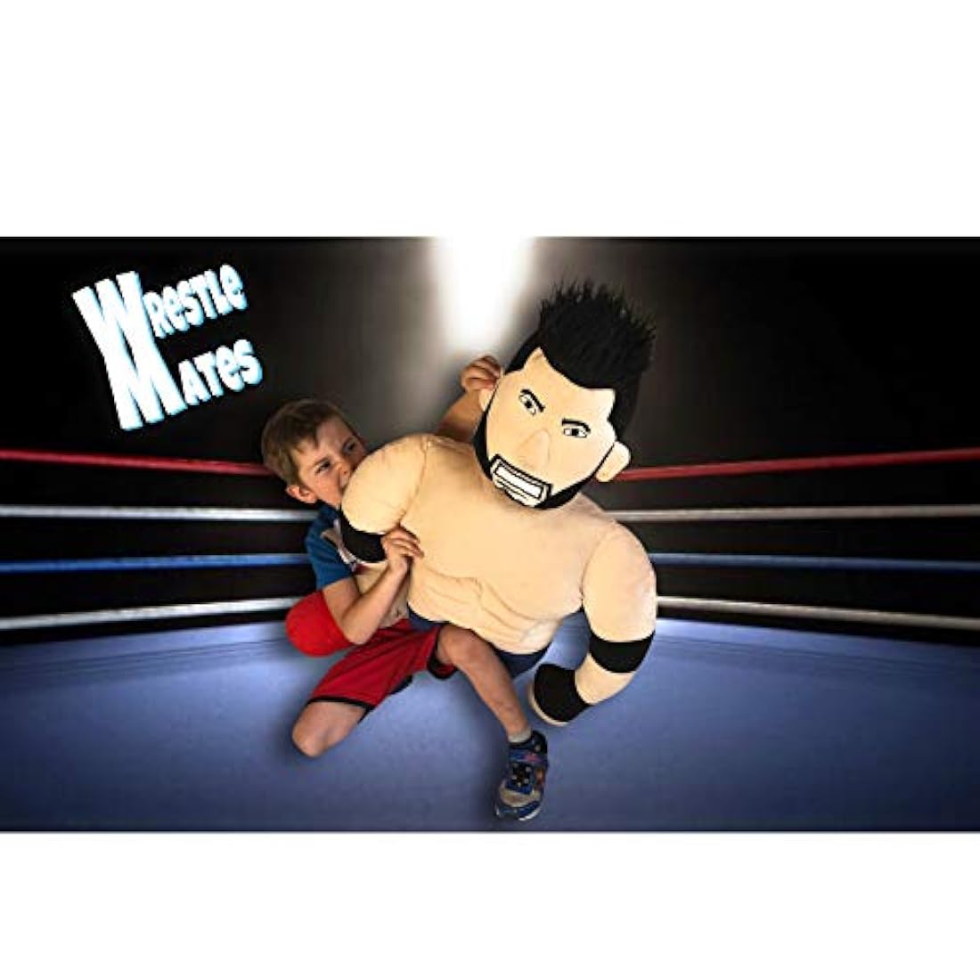 Muñeco de peluche de lucha libre