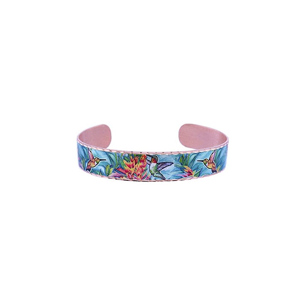 Pulseras y tobilleras de cobre ajustables colorida