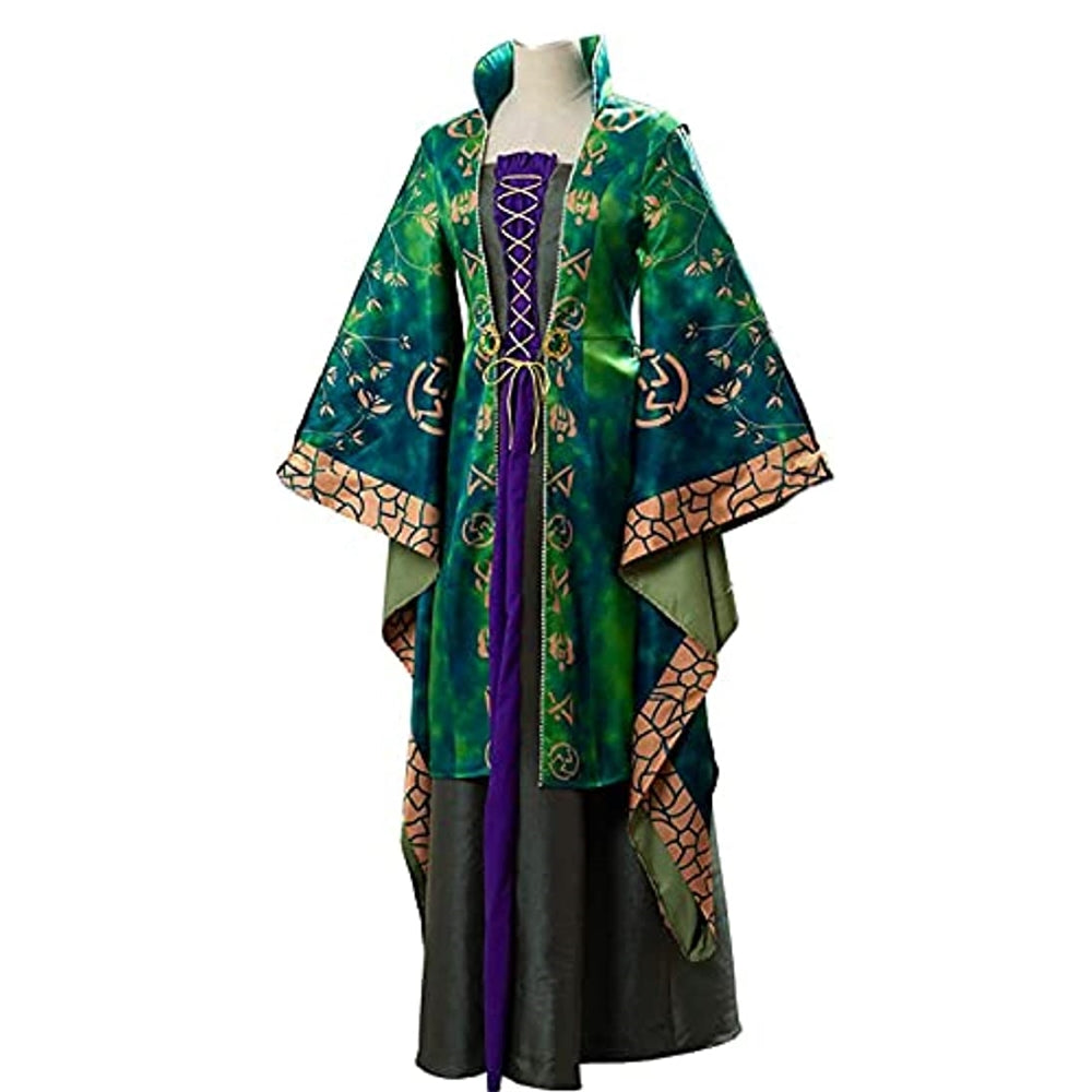 Disfraces vestido de Halloween Bruja Cosplay Disfraz