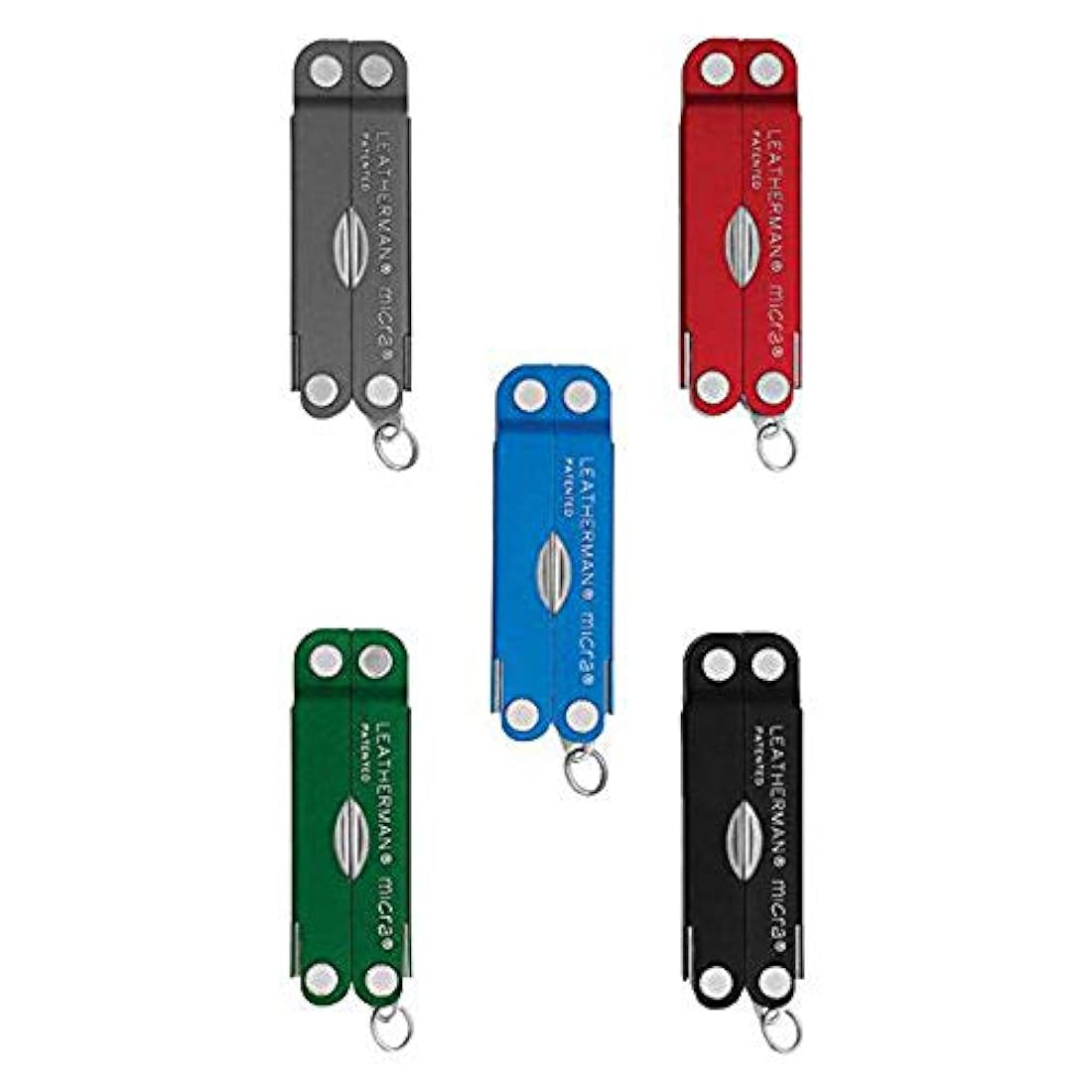 LEATHERMAN - Multiherramienta de llavero Micra con tijeras