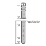 Archer - Correas de repuesto de nailon reloj Apple Watch