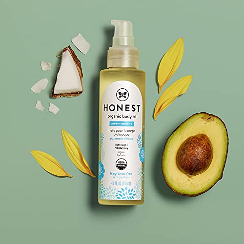 The Honest Company - Aceite corporal orgánico, 4 onzas líquidas