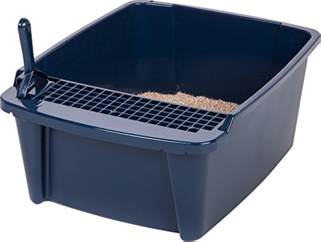 Caja de arena con techo dividido