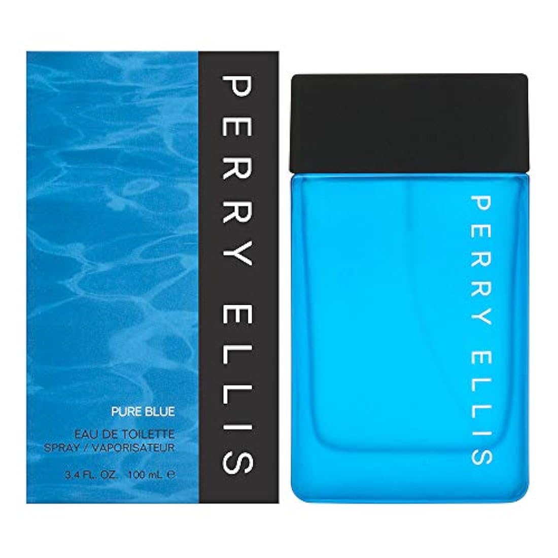 Perry Ellis Pure Blue Eau De Toilette Spray para hombres, 3.4 onzas